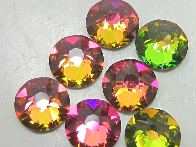 72 pcs. 20ss CRYSTAL MED. VITRAIL FLATBACK Sarovski Rhinestones